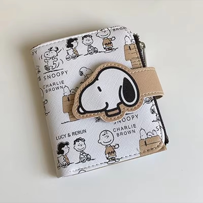 Men Accessories For Birthday Gift - 귀여운 스누피 지갑 애니메이션 만화 캐릭터