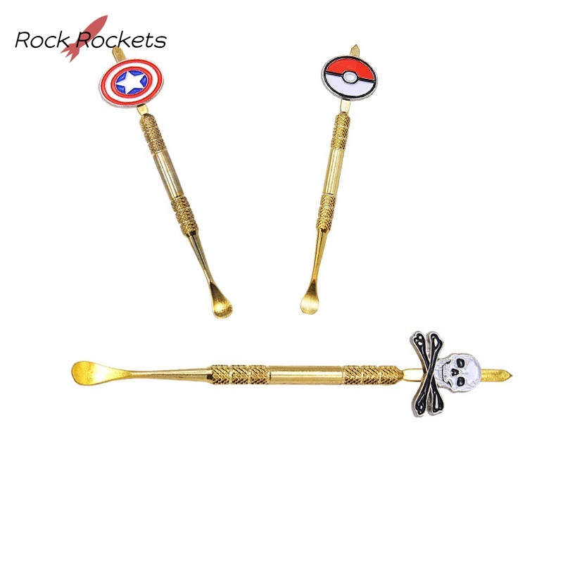 R & R 내열성 담배 오일 왁스 스푼 만화 배지 스테 - Men Accessories Gadgets 리뷰 및 가격