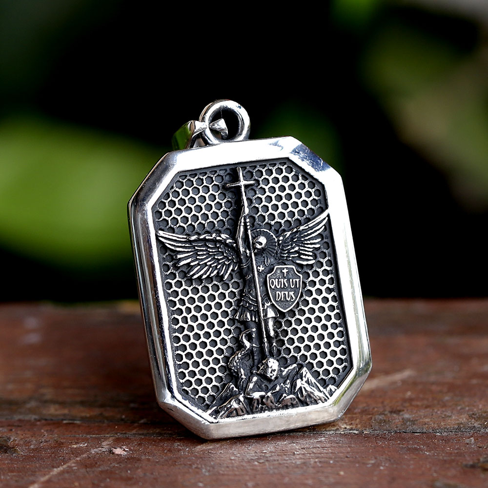2024 새로운 아치 천사 St.Michael 부적 남 - Men Accessories Guide 리뷰 및 가격