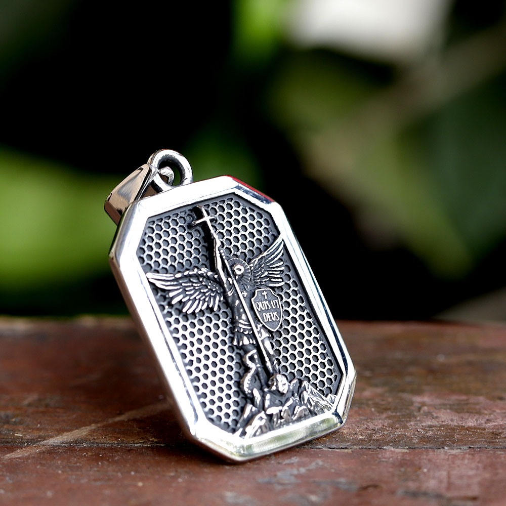2024 새로운 아치 천사 St.Michael 부적 남 - Men Accessories Guide 리뷰 및 가격