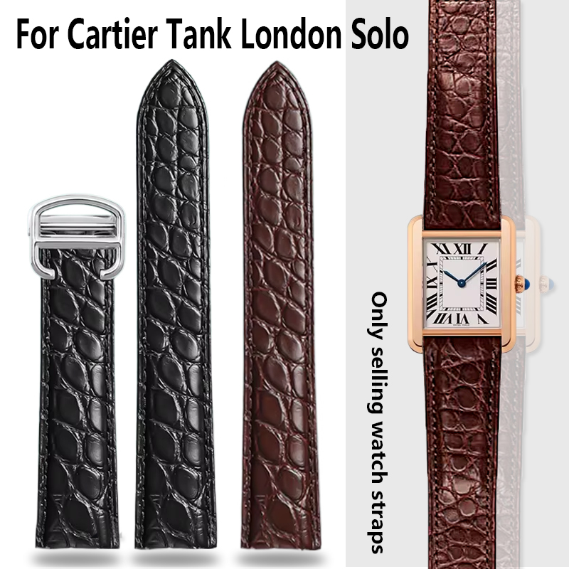 악어 가죽 시계줄 16 18 20 22 23 24mm  - Men'S Accessories Cartier 리뷰 및 가격