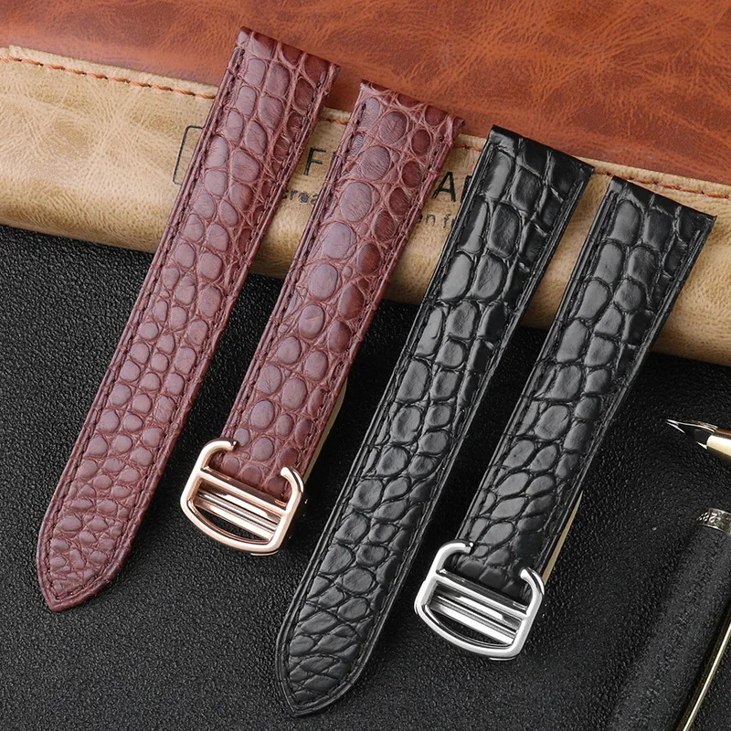악어 가죽 시계줄 16 18 20 22 23 24mm  - Men'S Accessories Cartier 리뷰 및 가격