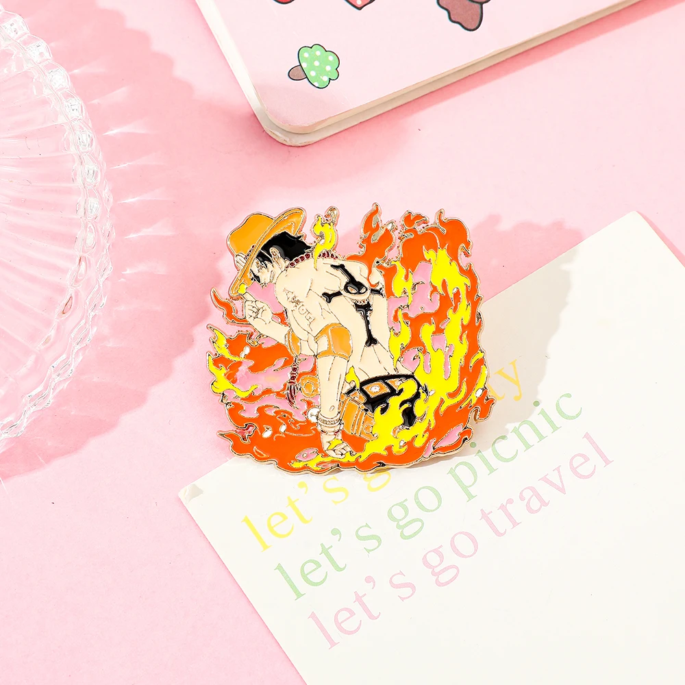 1개 클래식 애니메이션 브로치 개성 넘치는 에이스 캐릭 - Lapel Pin Enamel 리뷰 및 가격
