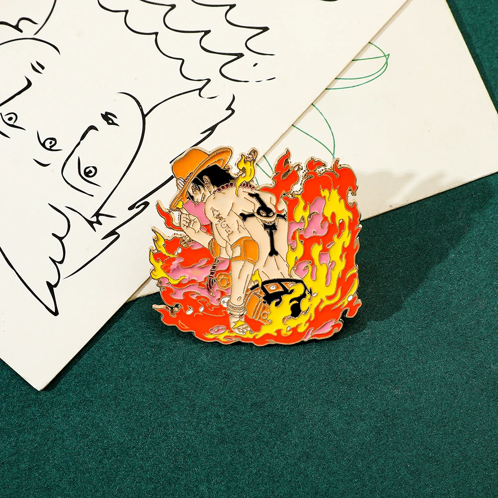 1개 클래식 애니메이션 브로치 개성 넘치는 에이스 캐릭 - Lapel Pin Enamel 리뷰 및 가격