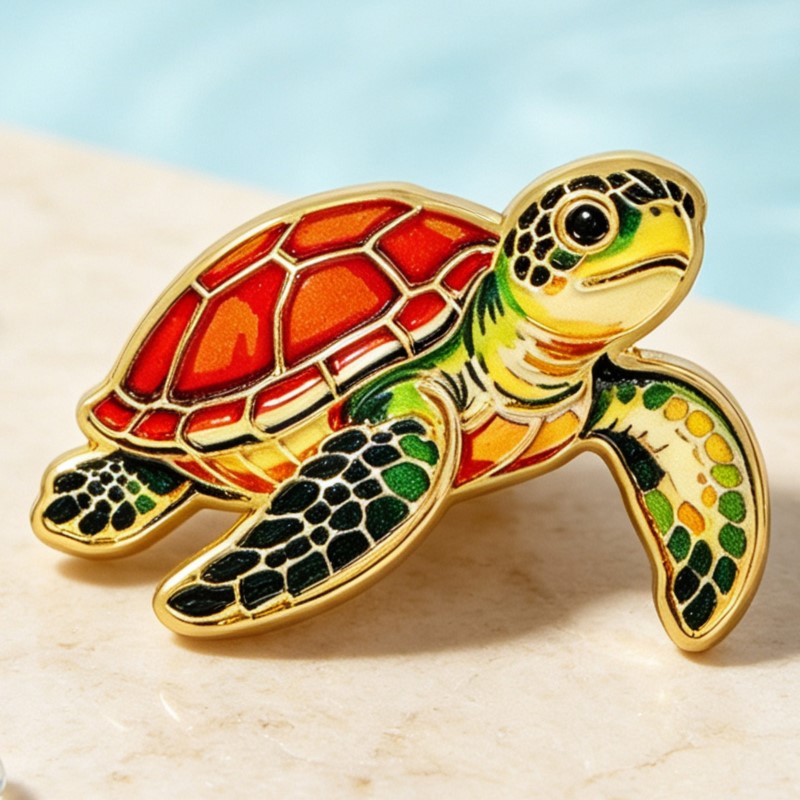 화려한 바다 동물 에나멜 핀 귀여운 바다 생물 브로치  - Lapel Pin Enamel 리뷰 및 가격
