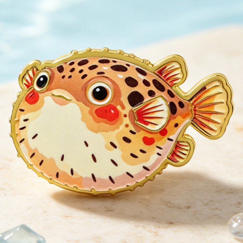 화려한 바다 동물 에나멜 핀 귀여운 바다 생물 브로치  - Lapel Pin Enamel 리뷰 및 가격