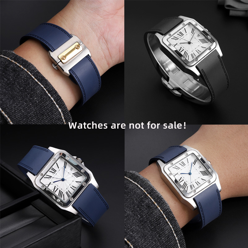 까르띠에 시계 밴드 남성용 산토스 100 시리즈 접이식 - Men'S Accessories Cartier 리뷰 및 가격
