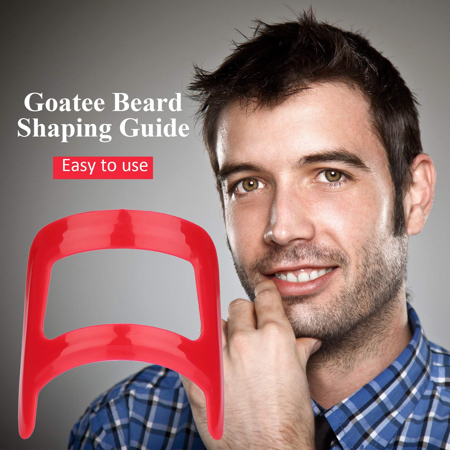 남자 턱수염 금형 수염 트리밍 눈금자 가이드 쉐이핑 스 - Men Accessories Guide 리뷰 및 가격