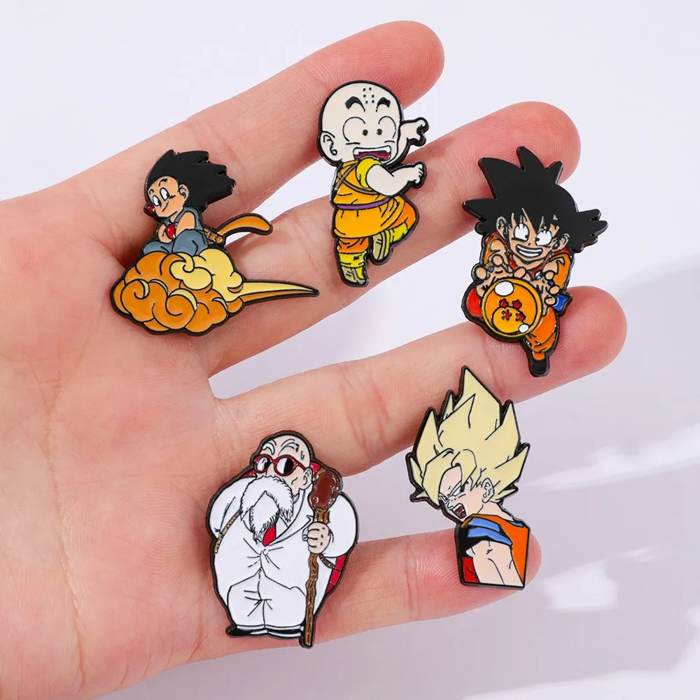 5개입 클래식 인기 애니메이션 브로치 ​ 손오반 크리에 - Lapel Pin Enamel 리뷰 및 가격