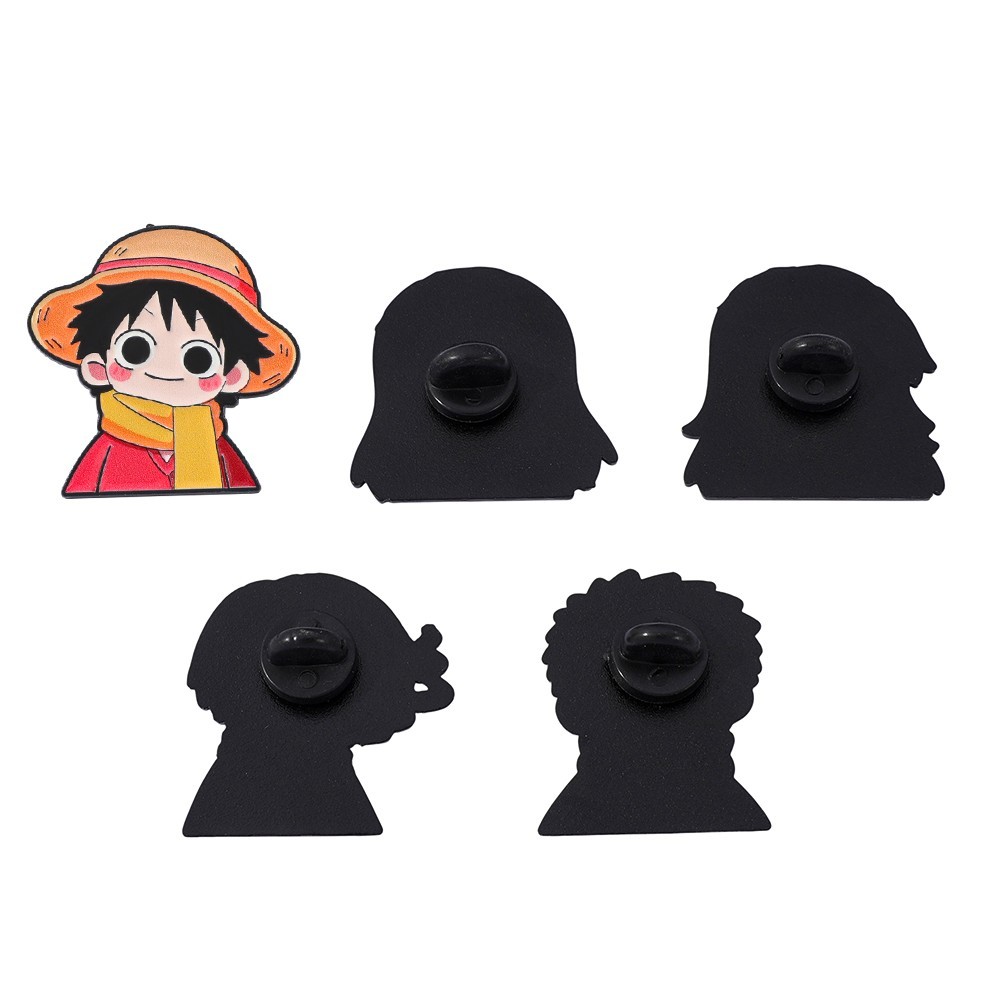 5개 귀여운 애니메이션 만화 브로치 재미있는 나미 루피 - Lapel Pin Enamel 리뷰 및 가격