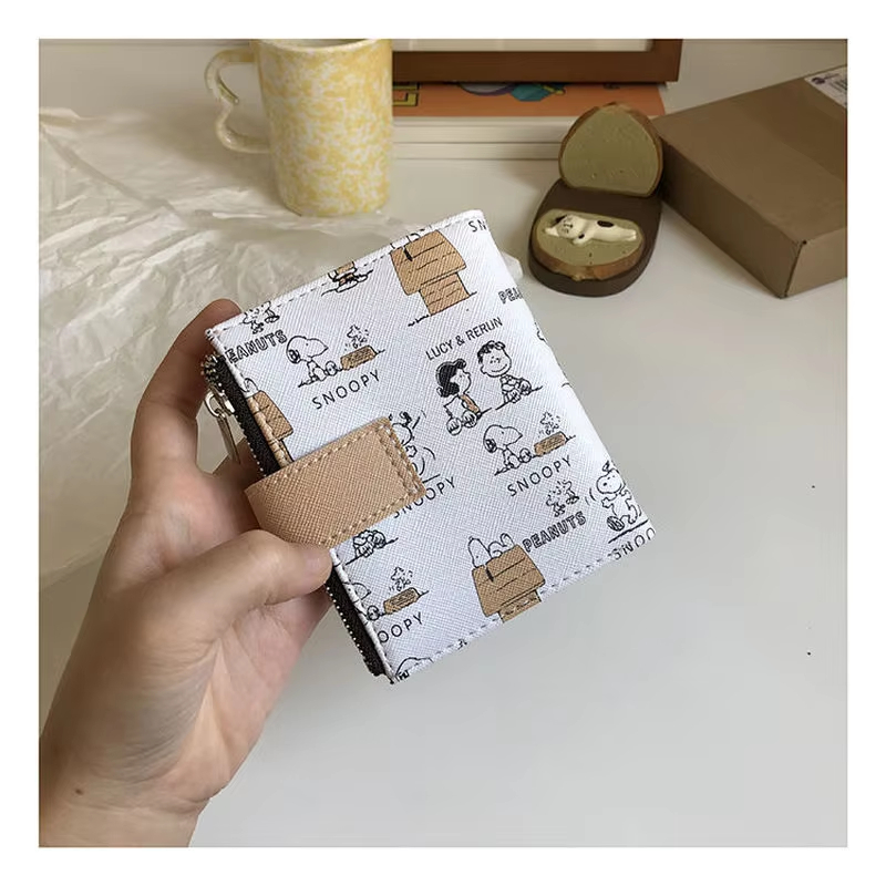 귀여운 스누피 지갑 애니메이션 만화 캐릭터 숏 동전 지 - Men Accessories For Birthday Gift 리뷰 및 가격