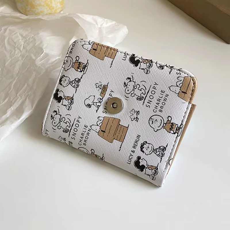 귀여운 스누피 지갑 애니메이션 만화 캐릭터 숏 동전 지 - Men Accessories For Birthday Gift 리뷰 및 가격