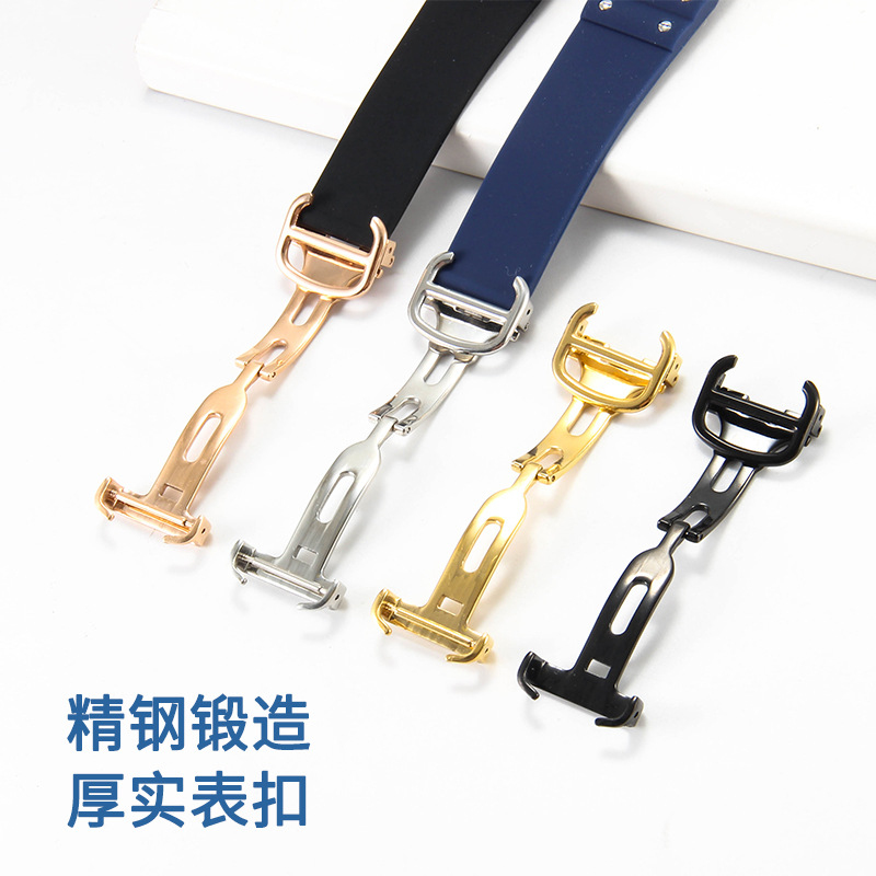 까르띠에 산토스 남성용 시계용 21mm 소프트 실리콘  - Men'S Accessories Cartier 리뷰 및 가격