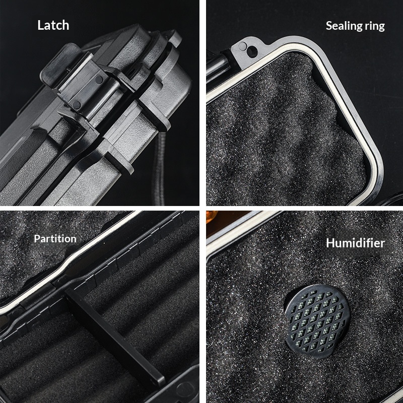 휴대용 시가 휴미더, 가습기 내장, 방수 ABS 여행용 - Men Accessories Gadgets 리뷰 및 가격