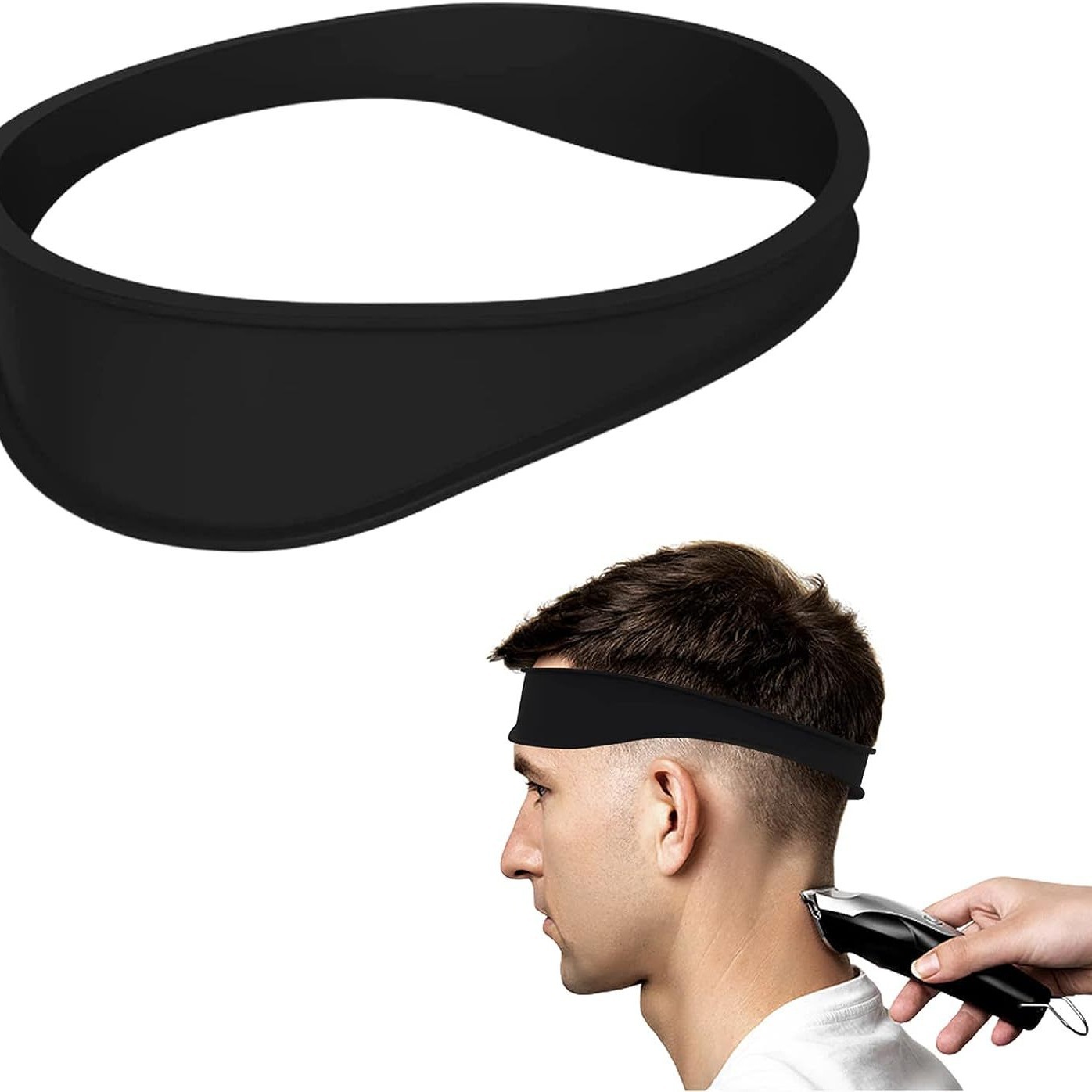 DIY 남성용 홈 헤어 커팅 곡선형 헤드밴드 부드러운  - Men Accessories Guide 리뷰 및 가격