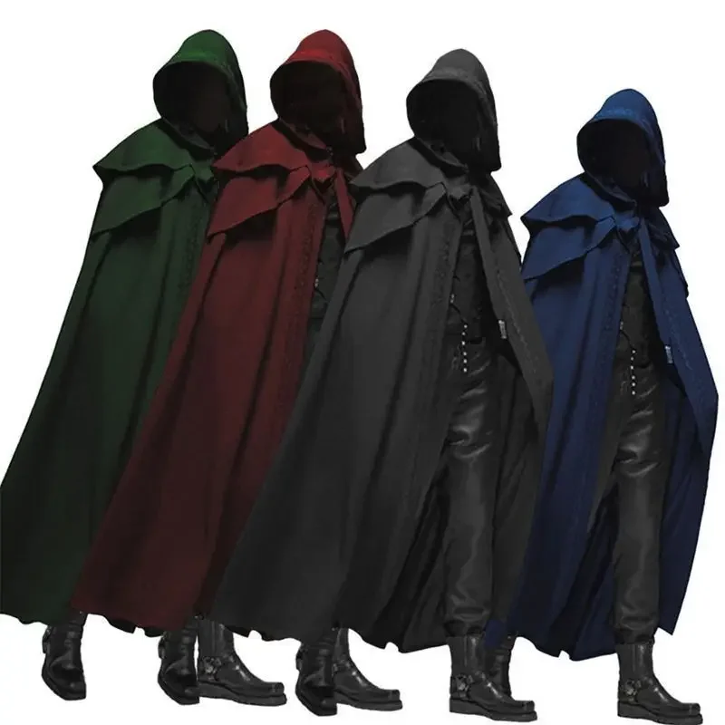남성 수도사 코스프레 의상 중세 빈티지 고딕 후드 루즈 - Medieval Men'S Accessories 리뷰 및 가격