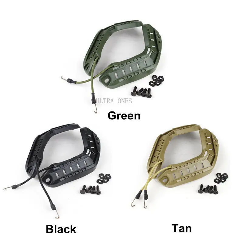 전술 빠른 헬멧 사이드 레일 세트 페인트 볼 슈팅 가이 - Men Accessories Guide 리뷰 및 가격