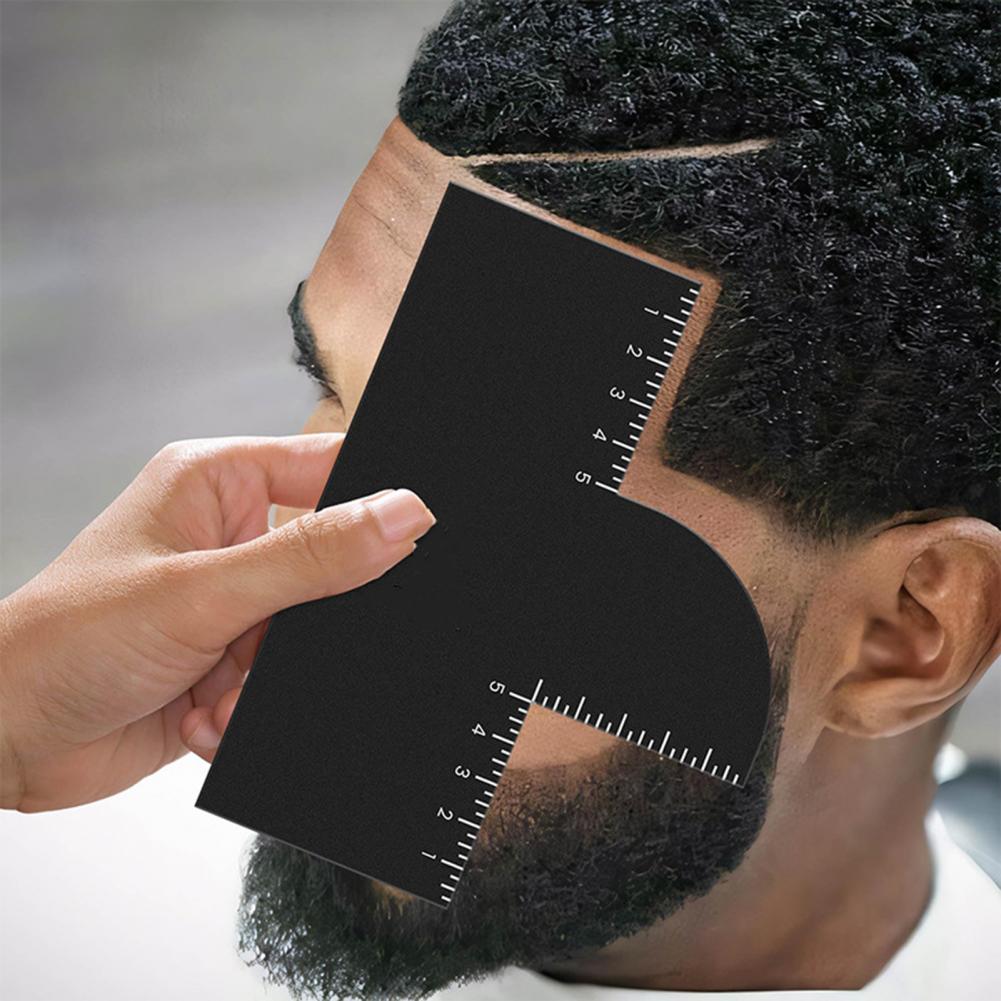 1/2Pcs 남자 헤어 스타일링 템플릿 측정 표시기가있 - Men Accessories Guide 리뷰 및 가격